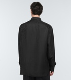 Saint Laurent - Jacquard silk shirt