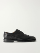MORJAS - The Derby Full-Grain Leather Brogues - Black