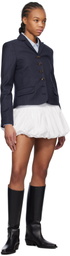 The Garment White Cyprus Balloon Miniskirt