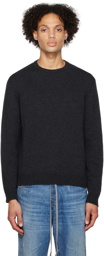 Ralph Lauren Purple Label Gray Cashmere Sweater