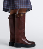 Miu Miu Leather knee-high boots
