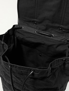 MAISON MARGIELA - Leather-Trimmed Crinkled-Shell Backpack