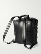 Serapian - Mosaico Textured-Leather Backpack