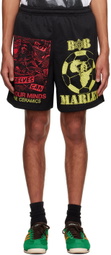 Online Ceramics Black 'Free Our Minds' Shorts