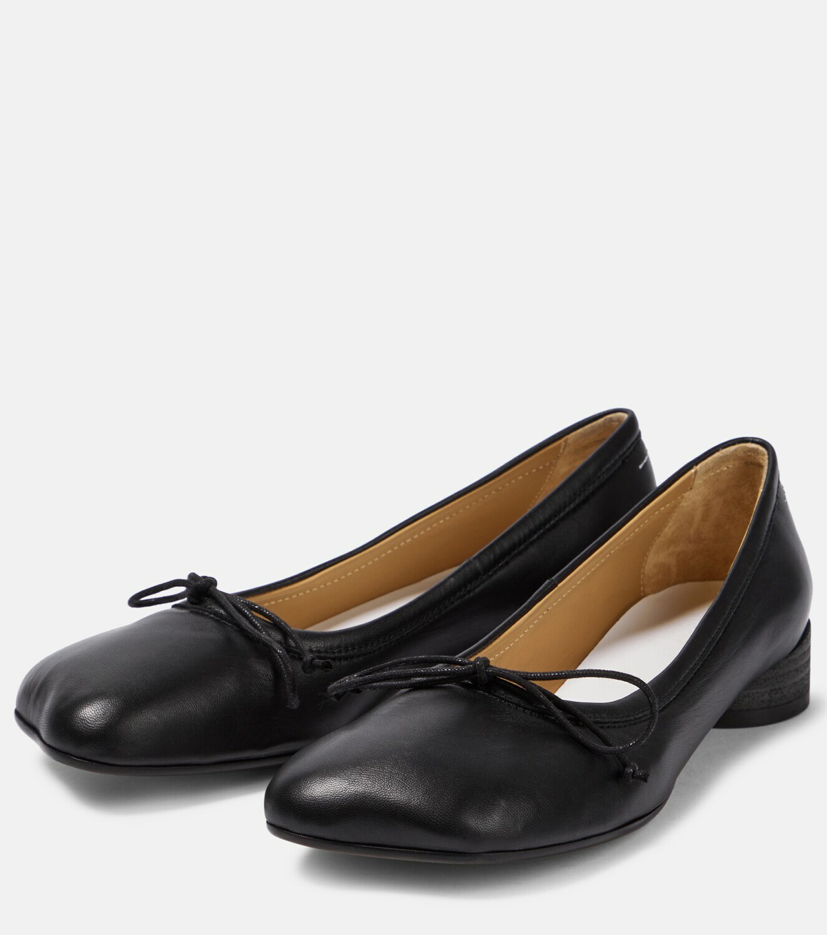 MM6 Maison Margiela Leather ballet flats MM6 Maison Margiela