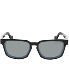 Moncler Men's ML0171 Sunglasses in Shiny Black/Smoke
