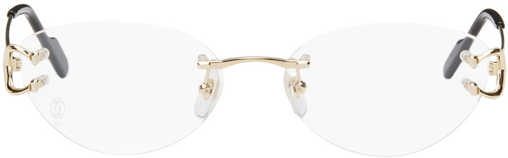 Photo: Cartier Gold 'Signature C de Cartier' Glasses