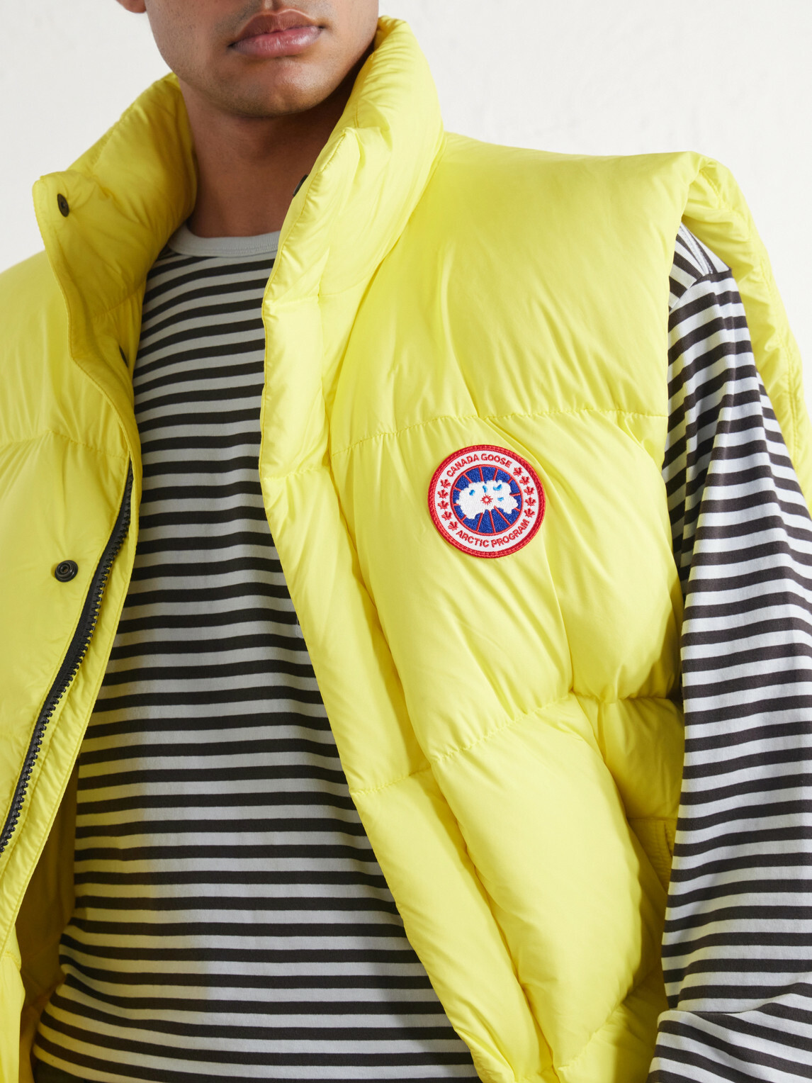 Canada Goose - Sterling Logo-Appliquéd Quilted Shell Down Gilet - Yellow