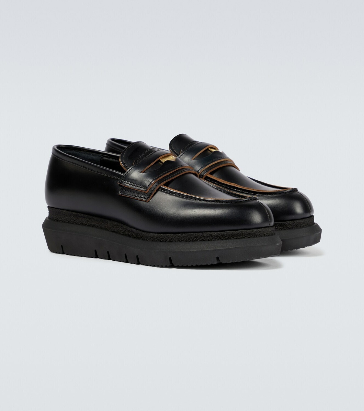 Sacai Coin leather loafers Sacai