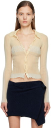 Jacquemus Beige Le Papier 'La Maille Sognu' Shirt