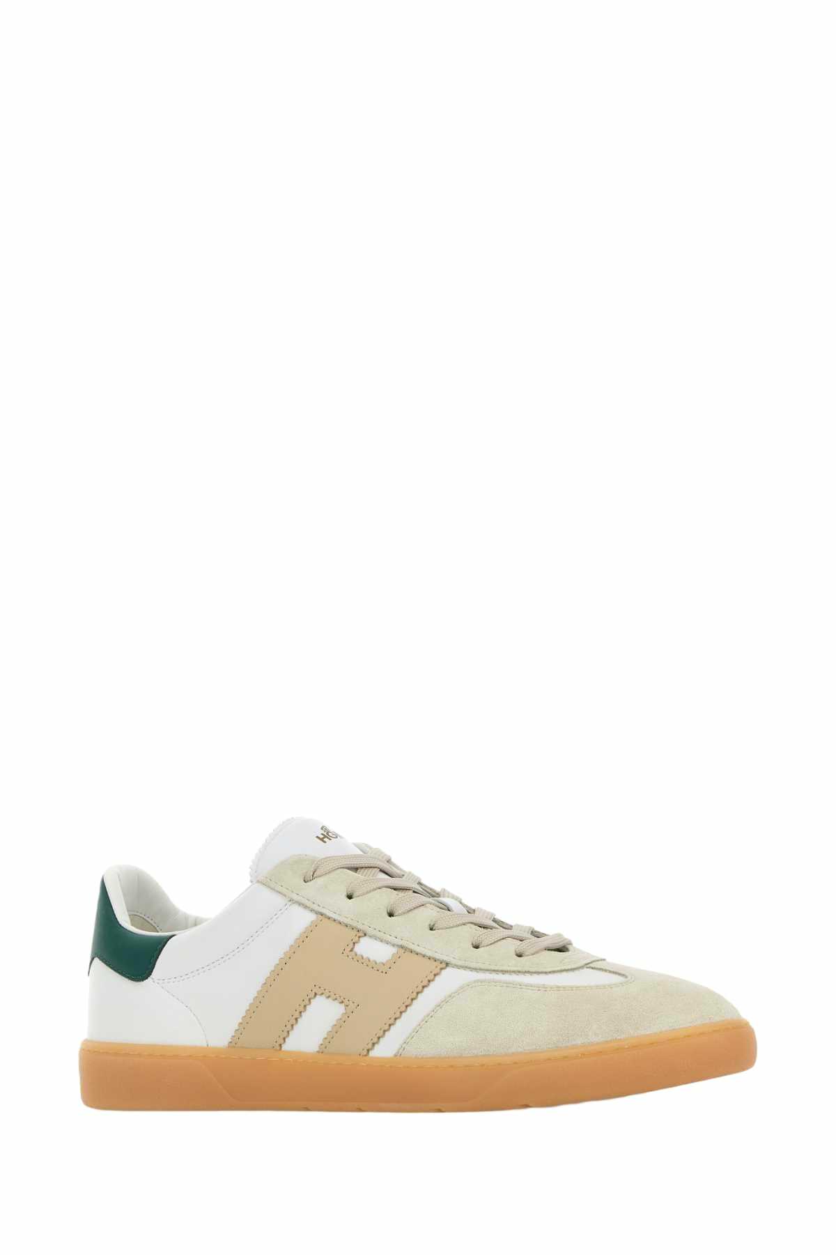 White Leather Hogan Cool Sneakers