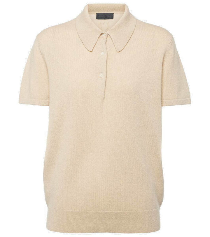 Photo: Nili Lotan Milos cashmere polo shirt