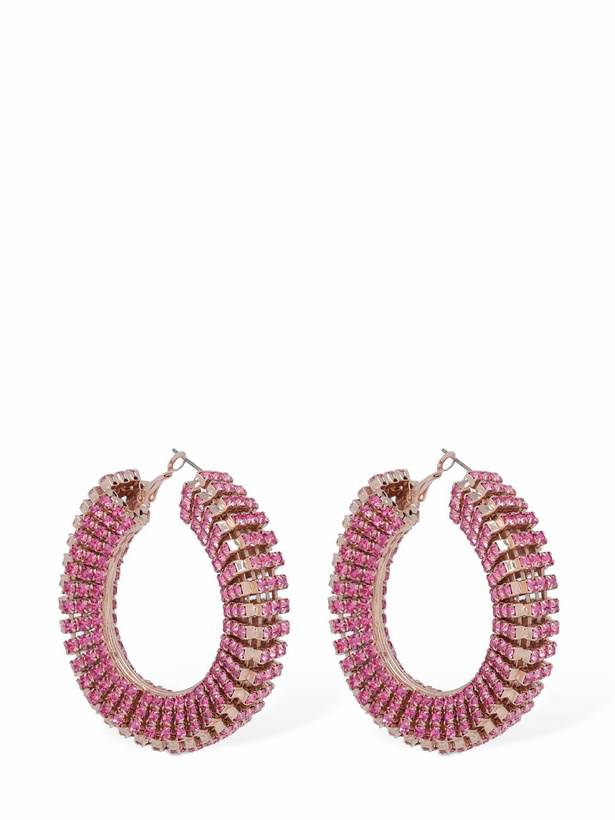 Photo: MAGDA BUTRYM - Crystal Hoop Earrings