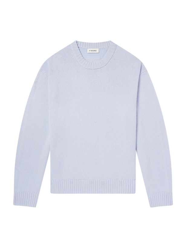 Photo: FRAME - Cashmere Sweater - Blue