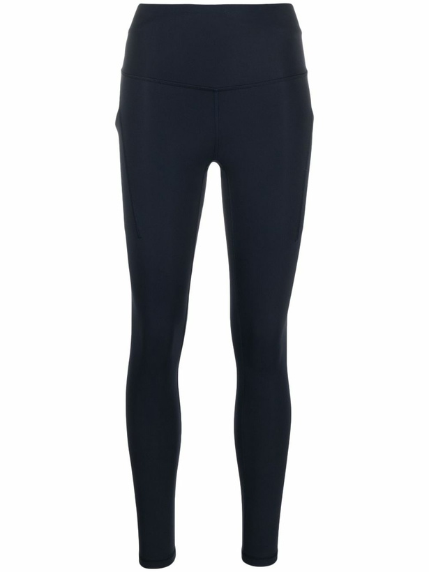 Photo: Lululemon Blue Wunder Train High-Rise 25" Leggings
