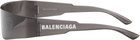 Balenciaga Gray Mono Rectangle Sunglasses