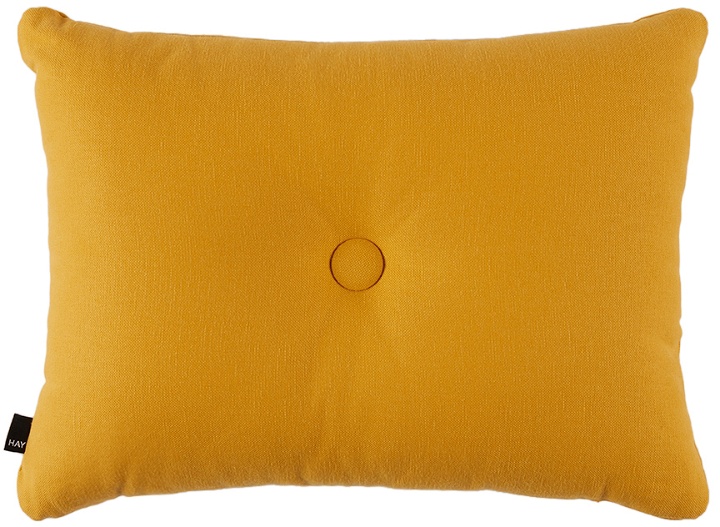 Photo: HAY Yellow Dot Cushion