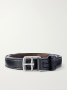 Yuketen - Stirrup 3cm Leather Belt - Black
