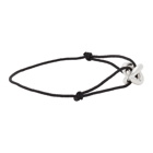 Le Gramme Black Maillon Cord Bracelet