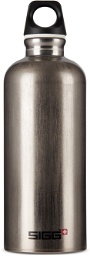 SIGG Gunmetal Aluminum Traveller Classic Bottle, 600 mL