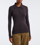 Agolde Amos jersey polo shirt