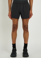 Vuori Qualify Stretch-jersey Running Shorts Black