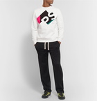 PS by Paul Smith - Logo-Print Organic Loopback Cotton Jersey Sweatshirt - White