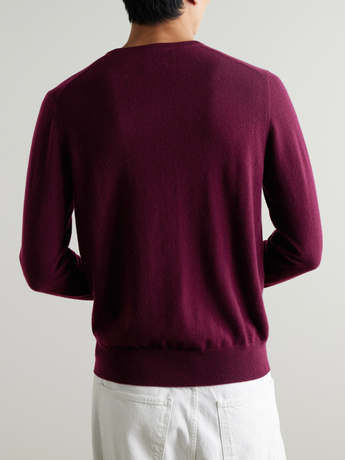 Allude - Cashmere Sweater - Burgundy