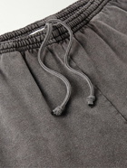 Acne Studios - Tapered Cotton-Jersey Sweatpants - Gray