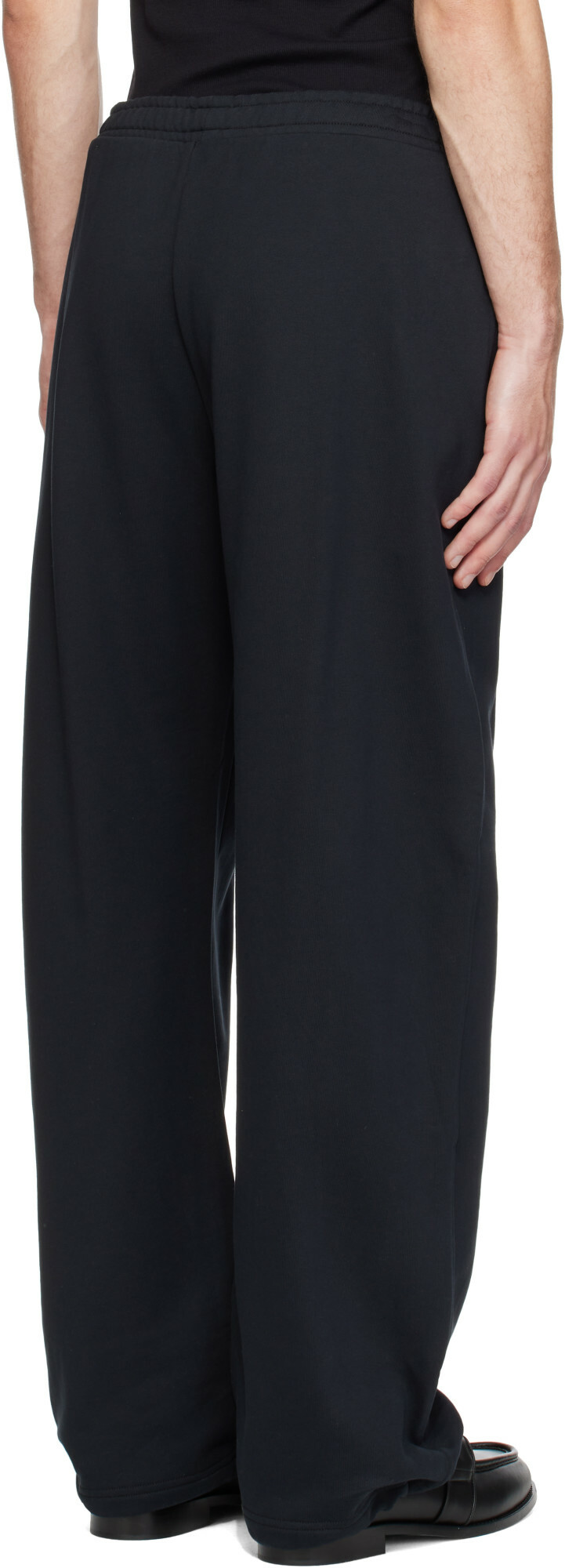 Marine Serre Black Moon Logo Sweatpants