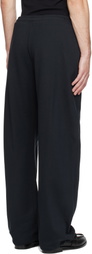 Marine Serre Black Moon Logo Sweatpants
