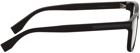 Fendi Black Acetate Rectangular Glasses
