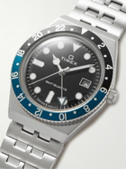 Timex - Q Timex GMT Reissue 38mm Stainless Steel Watch