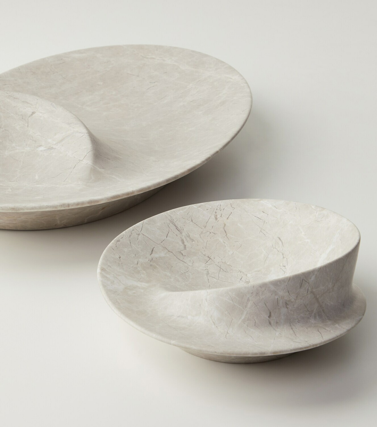 Zaha Hadid Design Swirl L25 marble bowl