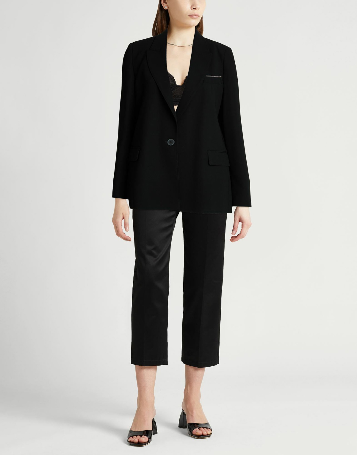 Peserico Womens Blazer in Black