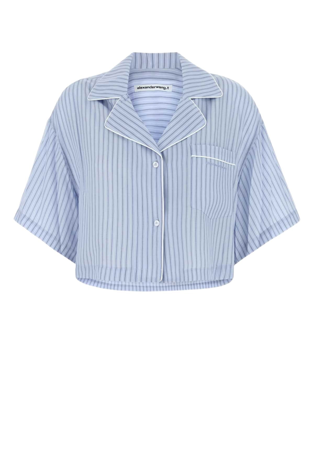 T by Alexander Wang White Oxford Oversize Shirt T by