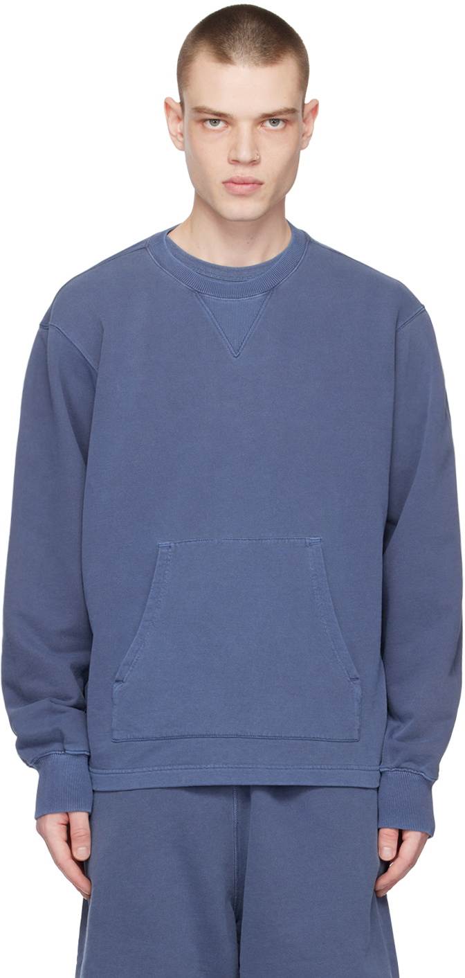Nigel Cabourn Blue Training Sweatshirt