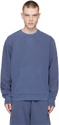 Nigel Cabourn Blue Training Sweatshirt