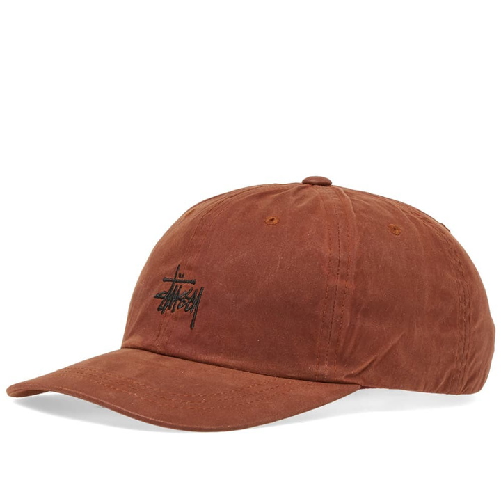 Photo: Stussy Wax Cotton Low Pro Cap Brown