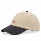 Foret Men's Hawk Washed 2-Tone Cap in Khaki/Navy 