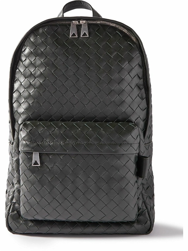 Photo: Bottega Veneta - Intrecciato Leather Backpack