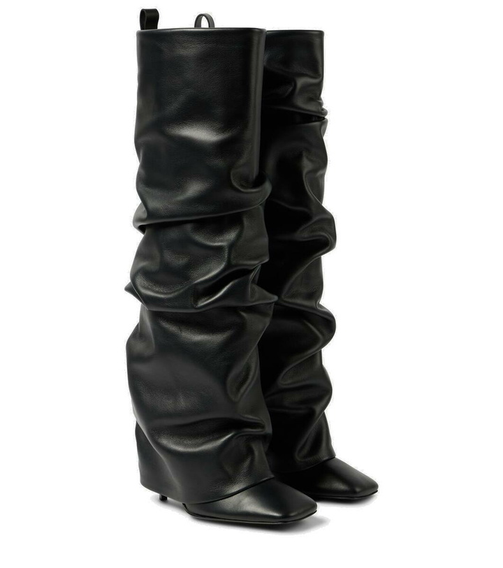Photo: The Attico Rea leather knee-high boots