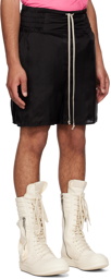 Rick Owens Black Boxing Shorts