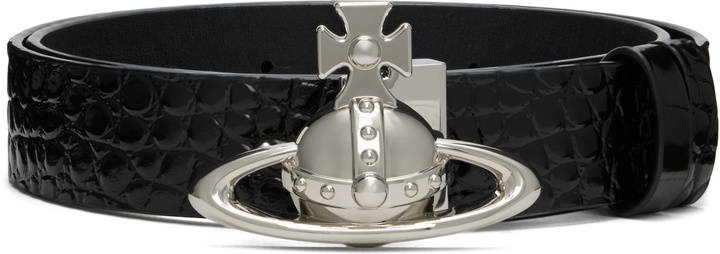 Photo: Vivienne Westwood Black Orb Buckle Belt