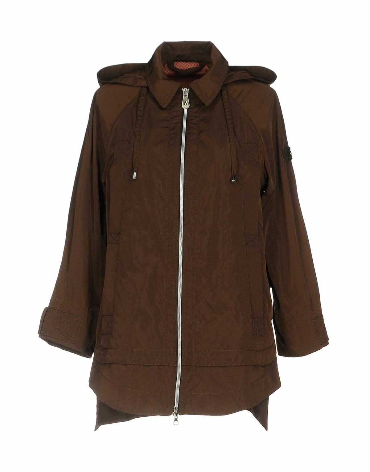 Peuterey Womens Overcoat & Trench Coat Chocolate in Brown