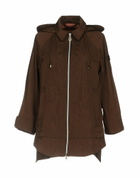 Peuterey Womens Overcoat & Trench Coat Chocolate in Brown
