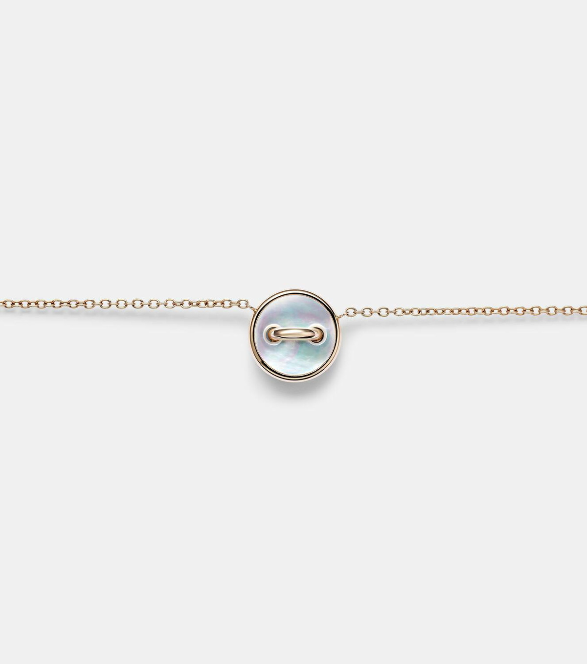 Pomellato Pom Pom Dot 18kt rose gold pendant necklace with gemstones