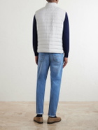 Brunello Cucinelli - Quilted Shell Down Gilet - Neutrals
