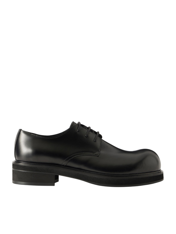 Photo: Acne Studios - Leather Derby Shoes - Black