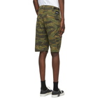 Neighborhood Green Tiger Helicrew Shorts